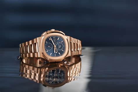 patek philippe nautilus blue gold|gold patek nautilus price.